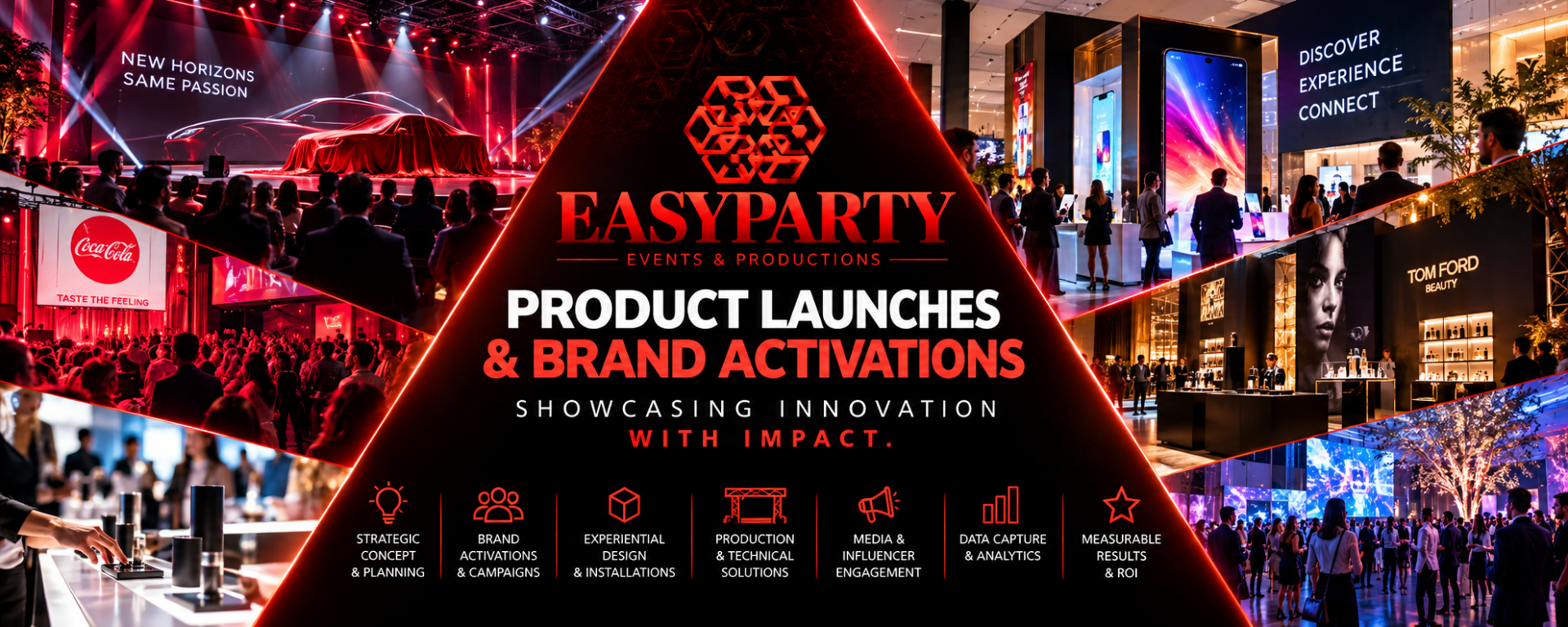 Προωθητικό Πανό Εκδηλώσεων EASYPARTY